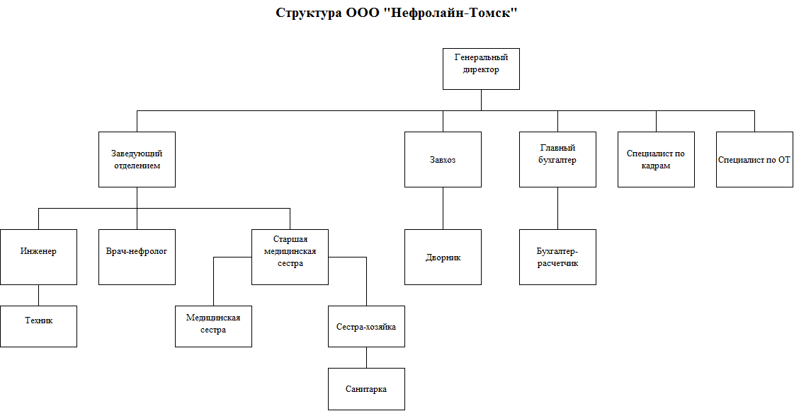 Структура организации